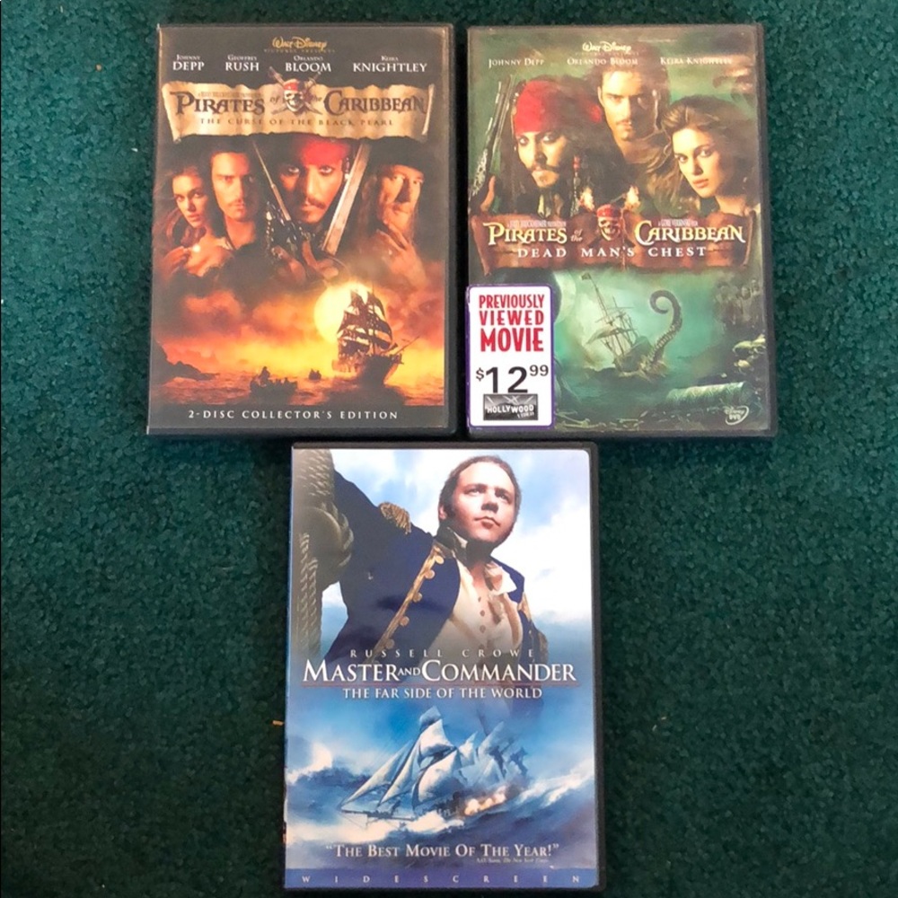 Movies DVDs Seafaring Adventure Pirates!